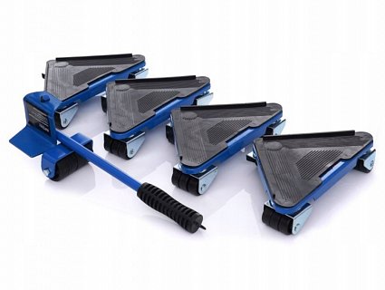 Stěhovací plošiny otočné SET (5ks) - 300kg